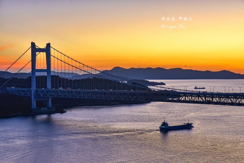 【岡山兒島景點】鷲羽山展望台 欣賞瀨戶內海夕陽海景最佳位置！自由行如何前往交通攻略