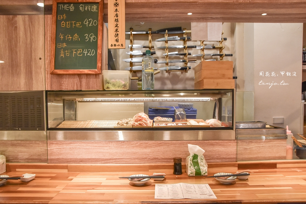 【南京復興日本料理】THE·春 台北人氣平價美食推薦！菜單必點海鮮珠寶盒、十五貫握壽司