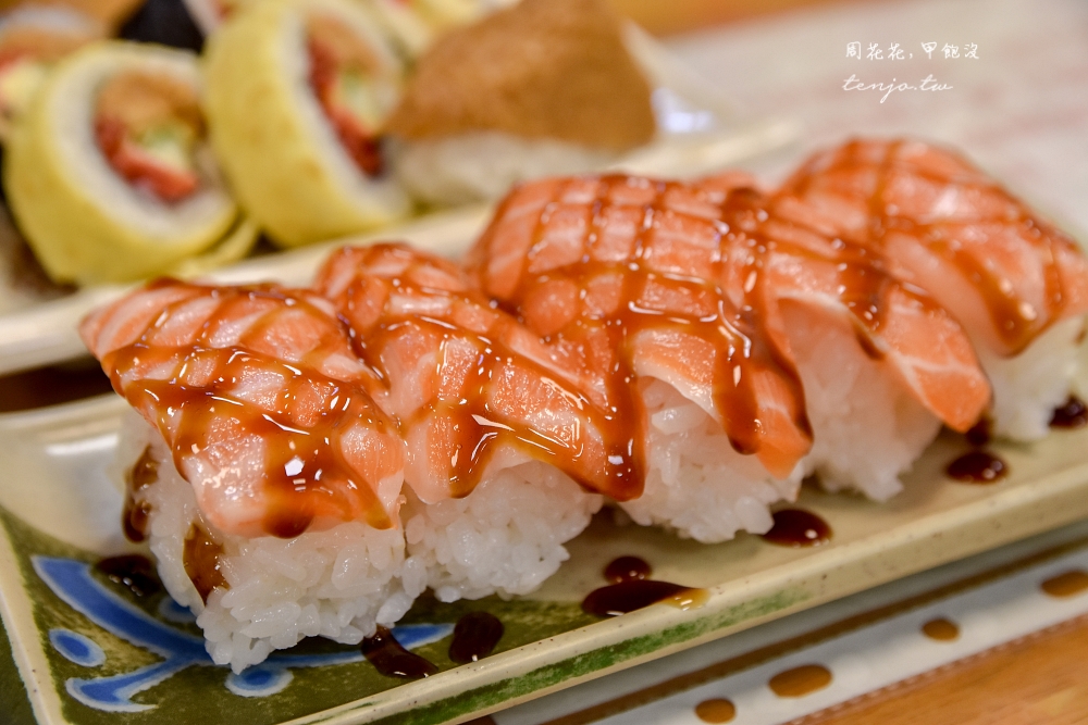 【花蓮美食】田村壽司 食尚玩家推薦平價日本料理！鮭魚握壽司五貫只要70元新鮮好吃便宜