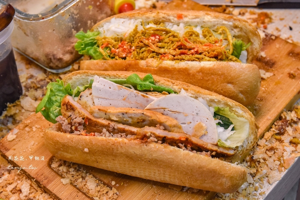 【永安市場站美食】越南會安麵包 中和永和越式法國麵包推薦！料多實在能吃出老闆娘用心